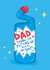 Funny Father’s Day Card - Toilet Cleaner - All My Shit created by Running with Scissors