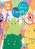 Cute 2nd Birthday Card - For Daughter - Monsters created by Louise Tiler