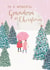 Classic Christmas Card - For Grandma - Snow Scene created by Louise Tiler