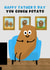 Cute Father's Day Card - Couch Potato - For Dad created by Pink Peach Cards