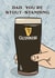 Classic Father's Day Card - Guinness created by Cindy Reynolds