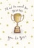 Classic Father's Day Card - Best Dad Award - Trophy created by Love Lucy Illustration