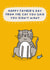 Happy Father’s Day from Your Unexpected Cat Best Friend! created by Sarah Harding