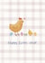 Cute Easter Card - Happy Easter, Chick! created by Lisa Parker