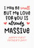 Classic Father's Day Card - Massive Love created by Sundiva Designs