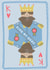 Cute Father's Day Card - King Of Dads - Playing Card created by Belly Flops 
