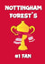 Nottingham Forest Birthday/Father's Day Card - Trophy - Number One Fan created by Kerrylovescards
