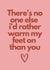 Cute Anniversary Card - Warm My Feet On - Heart created by Highgrove Cards