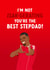 Liverpool Football Father's Day Card - Alexander Isak - You're The Best Step Dad created by The Cake Thief