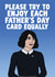 Funny Father's Day Card - Ms Casey - Severance created by Studio Doodles
