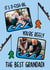 Cute Father's Day Card - For Grandad - Fishing created by TeePee Creations