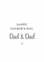 Classic Father's Day Card - For Dads created by Kalm Lettering