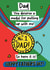 Funny Father's Day Card - You Deserve A Medal created by Pom Pom Party Cards