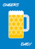 Cool Father's Day card for Dad - Pint of Beer - Cheers Dad! created by Dicky Bird