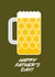 Cool Father's Day card - Pint of Beer - Happy Father's Day! created by Dicky Bird