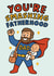 Cute Father's Day Card - You're Smashing Fatherhood created by Studio Doodles