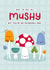 Cute Father's Day Card - Incredible Dad - Mushrooms created by Joanne Hawker