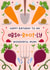Cute Birthday Card - Wonderful Mum - Allotment Vegetables created by Joanne Hawker