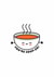 You're Soup-er! Funny Pun Thank You Card created by Joe Baines Graphic Design and Illustration