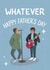Oasis Father's Day Card - Whatever - Song created by Silky Rose Design