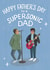 Oasis Father's Day Card - Supersonic - Song created by Silky Rose Design