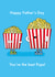 Cute Father's Day Card - Best Pops - Popcorn created by Emelia Brooks