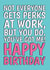 Funny Birthday Card For - Work Colleague - Perks Of The Job created by @Cupsie's Creations
