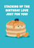Jellycat Birthday Card - Pancakes - Stacking Up created by Choo Choo 