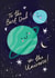 Cute Father's Day Card - With Planets - Best Dad in the Universe created by Stormy Knight