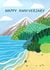 Classic Anniversary Card - Beach Mountains created by Pear Tree Press