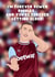 West Ham Birthday Card - Jarrod Bowen - Blowing Bubbles created by Pink Peach Cards
