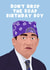 Funny Birthday Card - The Office - Prison Mike created by Pink Peach Cards