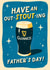 Classic Father's Day Card - Guinness created by Mrs Best Paper Co.