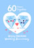 Cute Anniversary Card - 60th - Diamond created by Nicola Watson