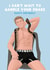 Cheeky Birthday Card - For Him - Bonds - Rob Irwin created by Pink Peach Cards