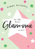Classic Birthday Card - Best Glam-ma Ever created by Michelle Fiedler Design