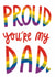 Heartfelt Mother's Day Card - Proud - LGBTQ+ created by @AimeeStevens.Design
