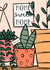 Classic New Home Card - House Plants created by Little Prints Fred Designs