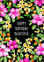 Pretty Birthday Card - For Her - Tropical Flowers created by Poppy & Mabel