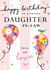 Classic Birthday Card - To A Lovely Daughter-In-Law - Balloons created by Michelle Fiedler Design