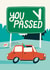 Classic Congratulations Card - Passed Driving Test created by Christine Cuddihy Illustration