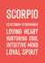 Classic Birthday Card - Scorpio created by Studio 9