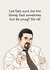 The Office Birthday Card - David Brent - Live Fast created by Pedges Houseboat