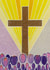 Traditional Easter Card - Cross And Crocuses created by Apricot Cards