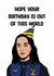 Funny Birthday Card - Katy Perry - Out Of This World created by Doublea