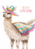 Fun Birthday/Just Because Card - Llama - Llama Bamba created by Citrus Bunn