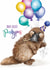 Cute Birthday Card - Platypus - Pun created by Citrus Bunn