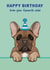 French Bulldog Birthday Card - Fur Baby created by Choo Choo 