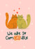Cute Anniversary Card - Cat Couple created by Abbie Imagine