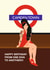 Fun Birthday Card - Amy Winehouse - Camden Town created by Paul Jones